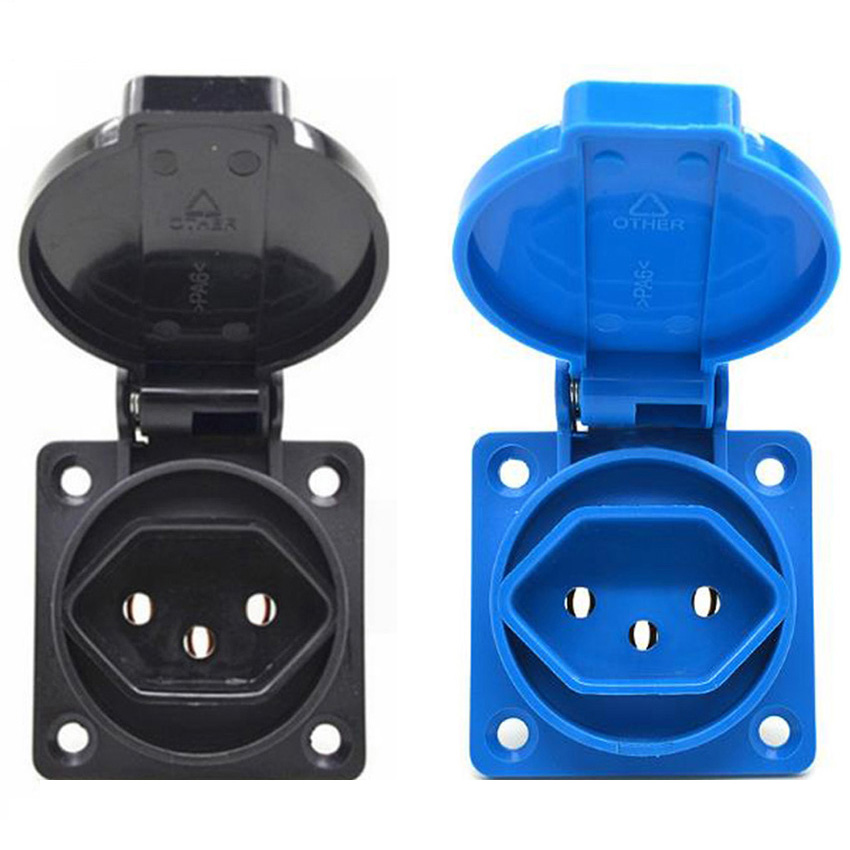 Outdoor Power Outlet Waterproof - 1Pcs Brazil Switzerland Waterproof Industry Socket