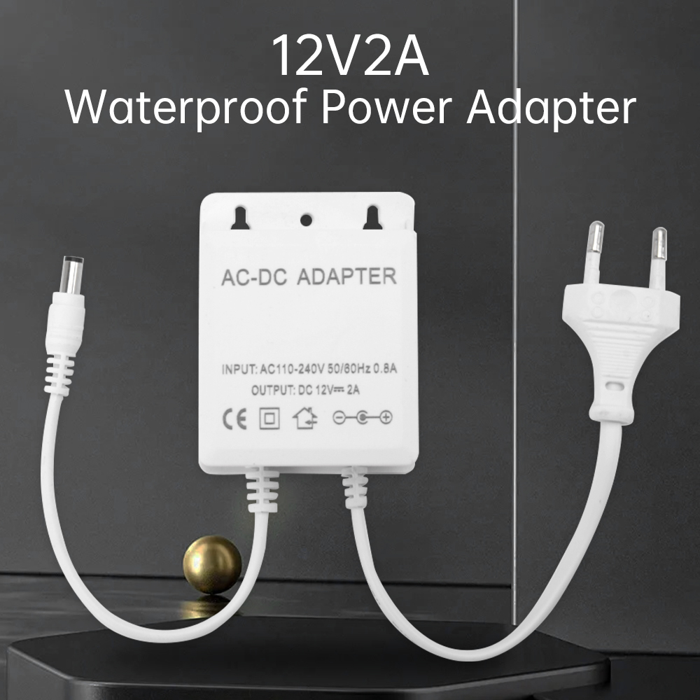 DC12V 2A EU Plug Adapter Secur - Outdoor Power Wash 评论和价格