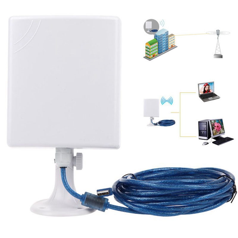 150Mbps High Gain 14DBi Antenn - Outdoor Usb Power Adapter 评论和价格