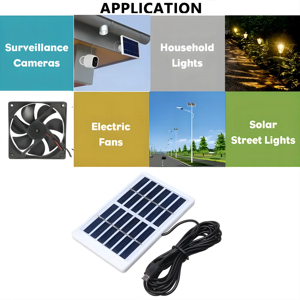12W 6V Mini Solar Panel USB Mo - Outdoor Power Module 评论和价格