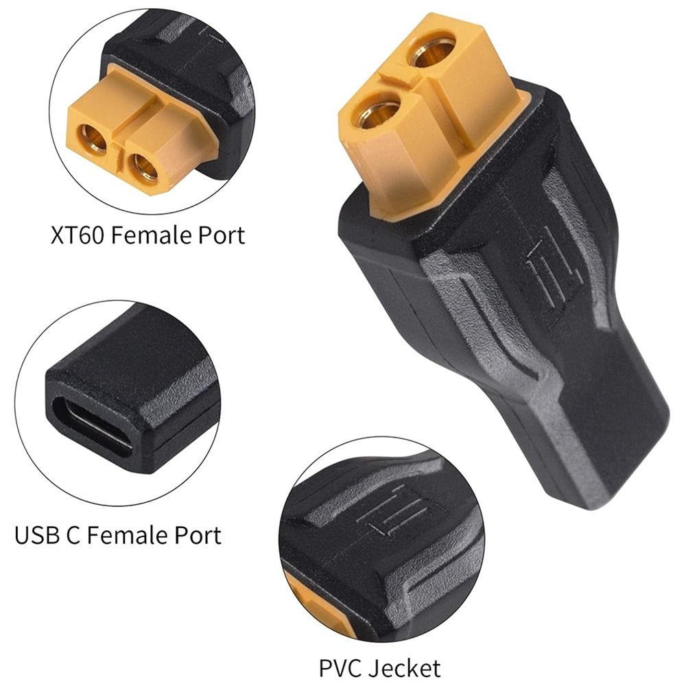5525 7450 USB C to XT60 Adapte - Outdoor Usb Power Adapter 评论和价格