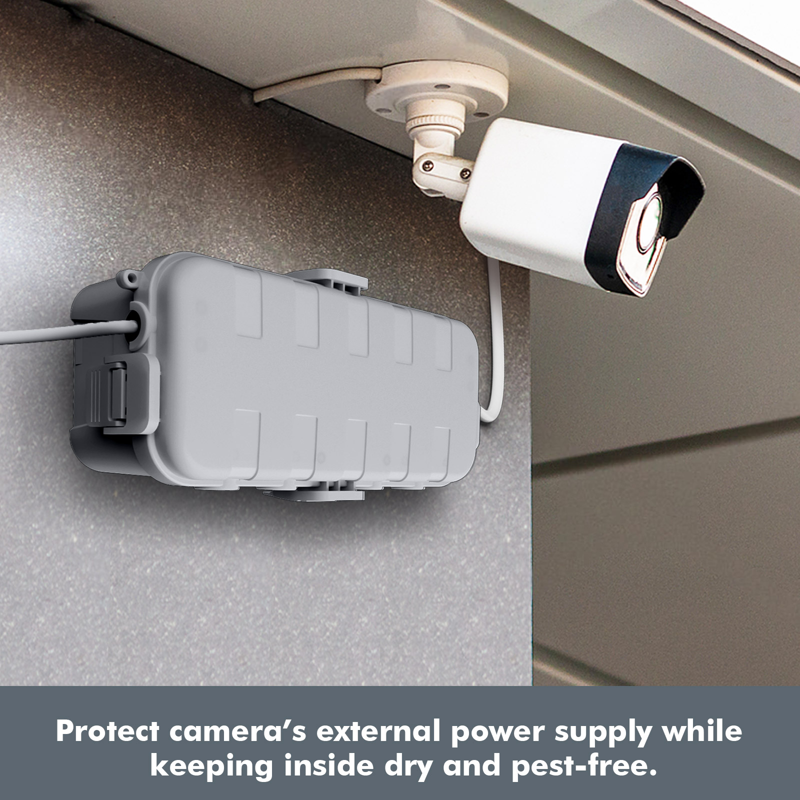 IP54 Waterproof Electrical Box - Outdoor Power Lead Cover 评论和价格
