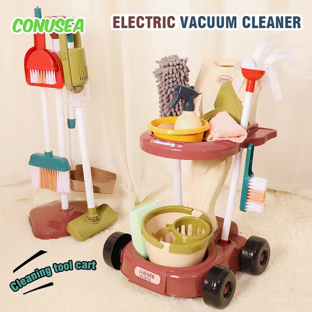 Kids Cleaning Toy Set Housekee - Outdoor Power Broom 评论和价格