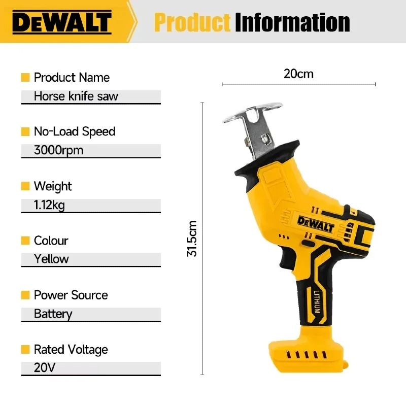Dewalt Electric Saw 2800RPM Br - Electric Chainsaw Battery 评论和价格