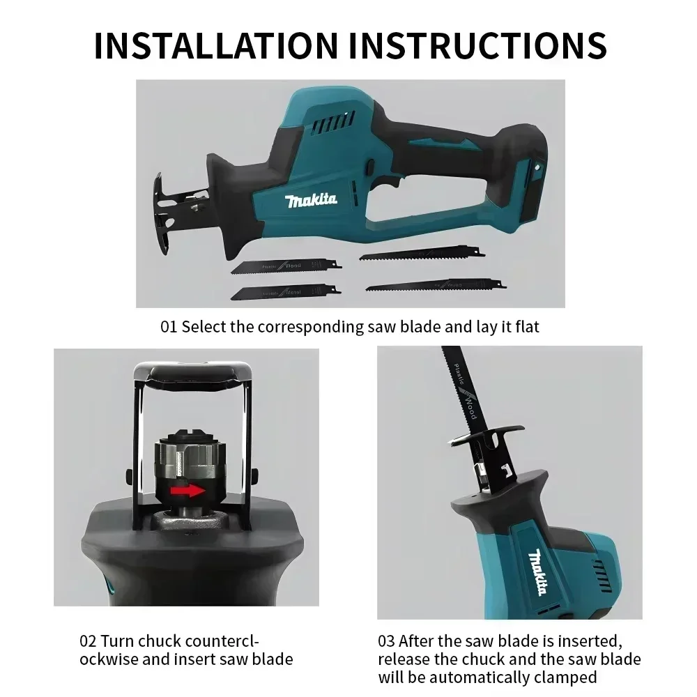 Makita DJR189 18V Cordless Ele - Electric Chainsaw Battery 评论和价格