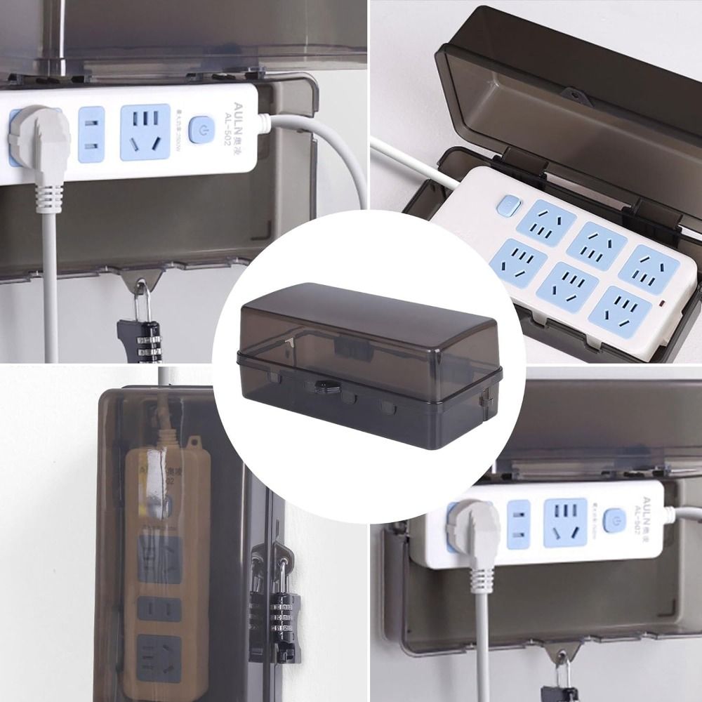 Durable Plastic Plug Box Anti- - Outdoor Power Outlet Waterproof 评论和价格