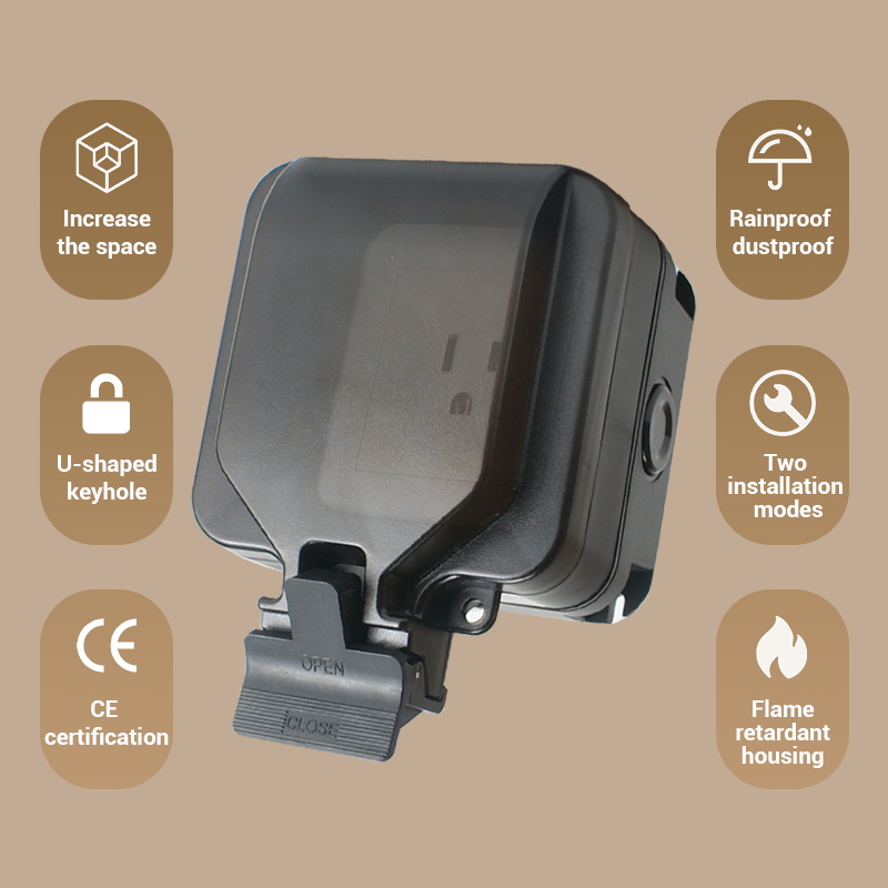Avoir IP66 Wall Waterproof Soc - Outdoor Power Wash 评论和价格