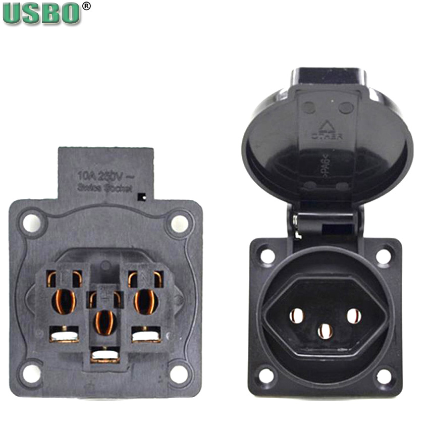 1Pcs Brazil Switzerland Waterp - Outdoor Power Outlet Waterproof 评论和价格