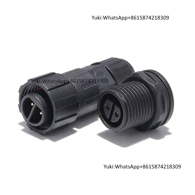 IP68 Waterproof LLT M16 2pin C - Outdoor Power Plug 评论和价格