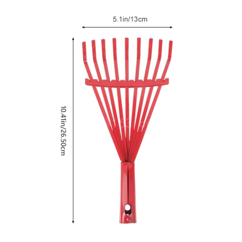 Carbon Steel Grass Rake Hand R - Outdoor Power Broom 评论和价格