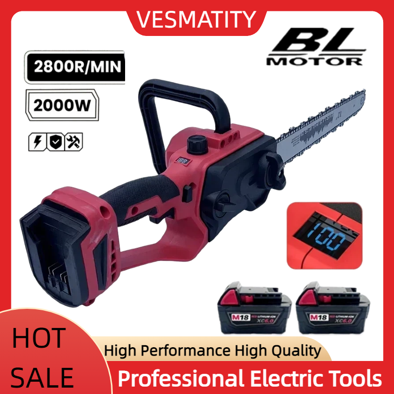 Chainsaw Brushless 12 Inch wit - Electric Chainsaw Battery 评论和价格
