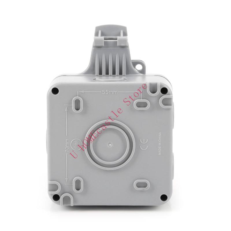 63HF Single Waterproof Wall Sw - Outdoor Power Outlet Waterproof 评论和价格