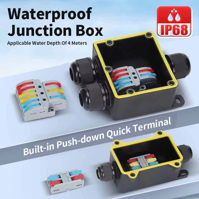 Junction Box Waterproof IP68 2 - Outdoor Power Wash 评论和价格