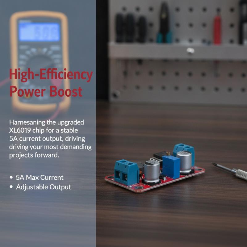 1Pcs XL6019 DC-DC Boost Power  - Outdoor Power Module 评论和价格