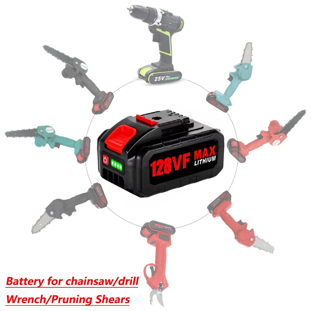 18V 21V 128VF 98VF Rechargeabl - Electric Chainsaw Battery 评论和价格
