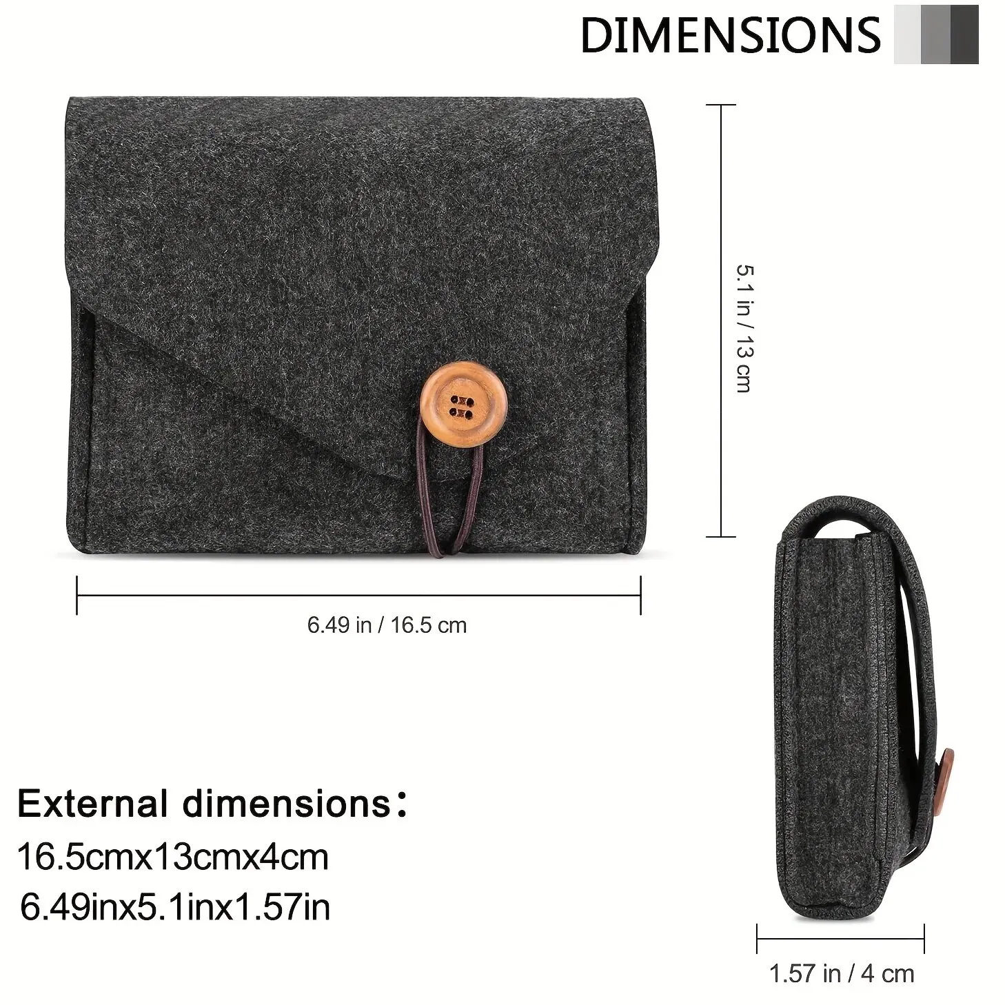 Portable Felt Cable Organizer  - Outdoor Usb Power Adapter 评论和价格