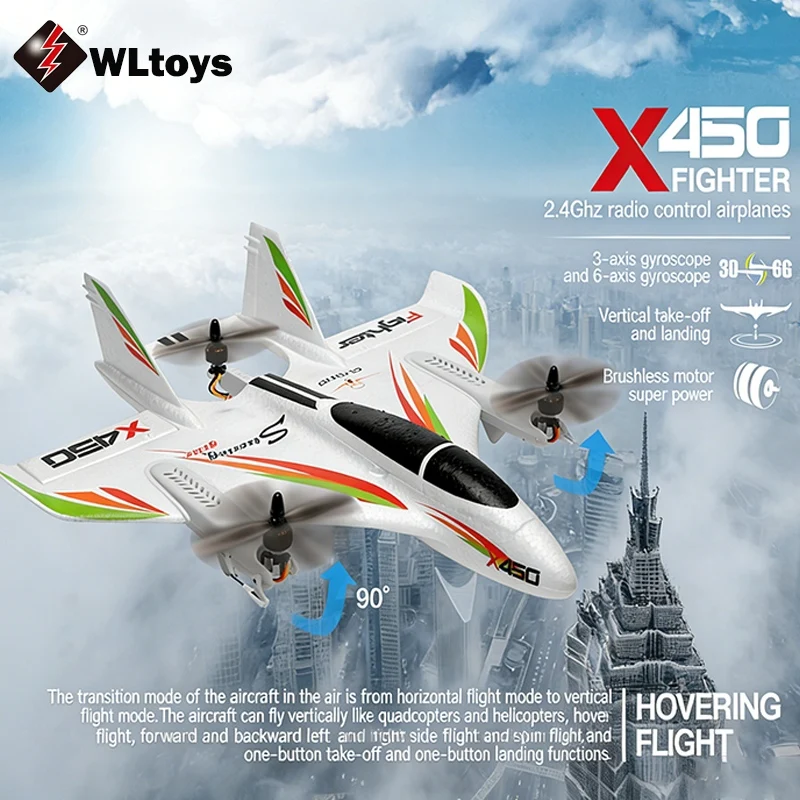 Wltoys 6CH X450 RC Plane Night - Outdoor Power Wash 评论和价格