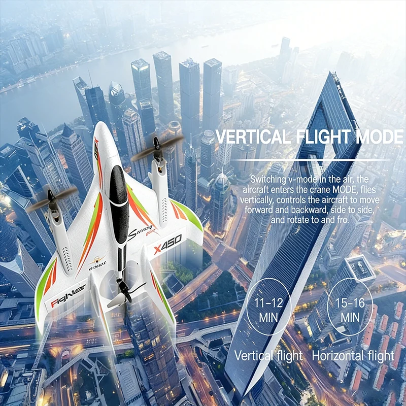 Wltoys 6CH X450 RC Plane Night - Outdoor Power Wash 评论和价格
