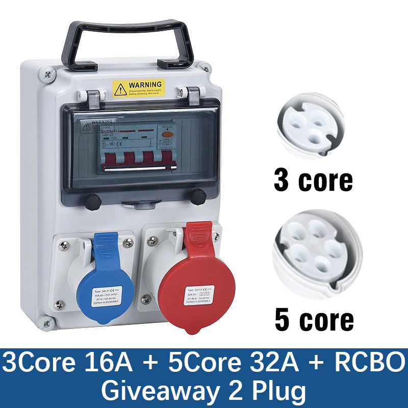 Waterproof Industrial Socket B - Outdoor Power Outlet Waterproof 评论和价格