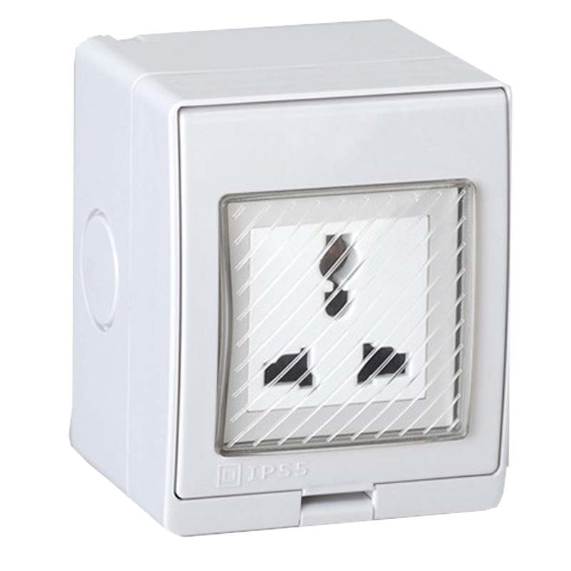 1PCS White AU UK EU US Univers - Outdoor Power Outlet Waterproof 评论和价格