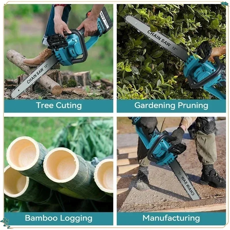 Woodworking 12 Inch Brushless  - Electric Chainsaw Battery 评论和价格
