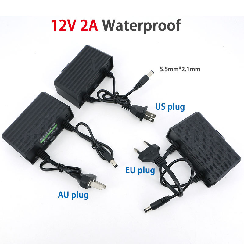 Waterproof AC 100V 240V to DC  - Outdoor Power Plug 评论和价格